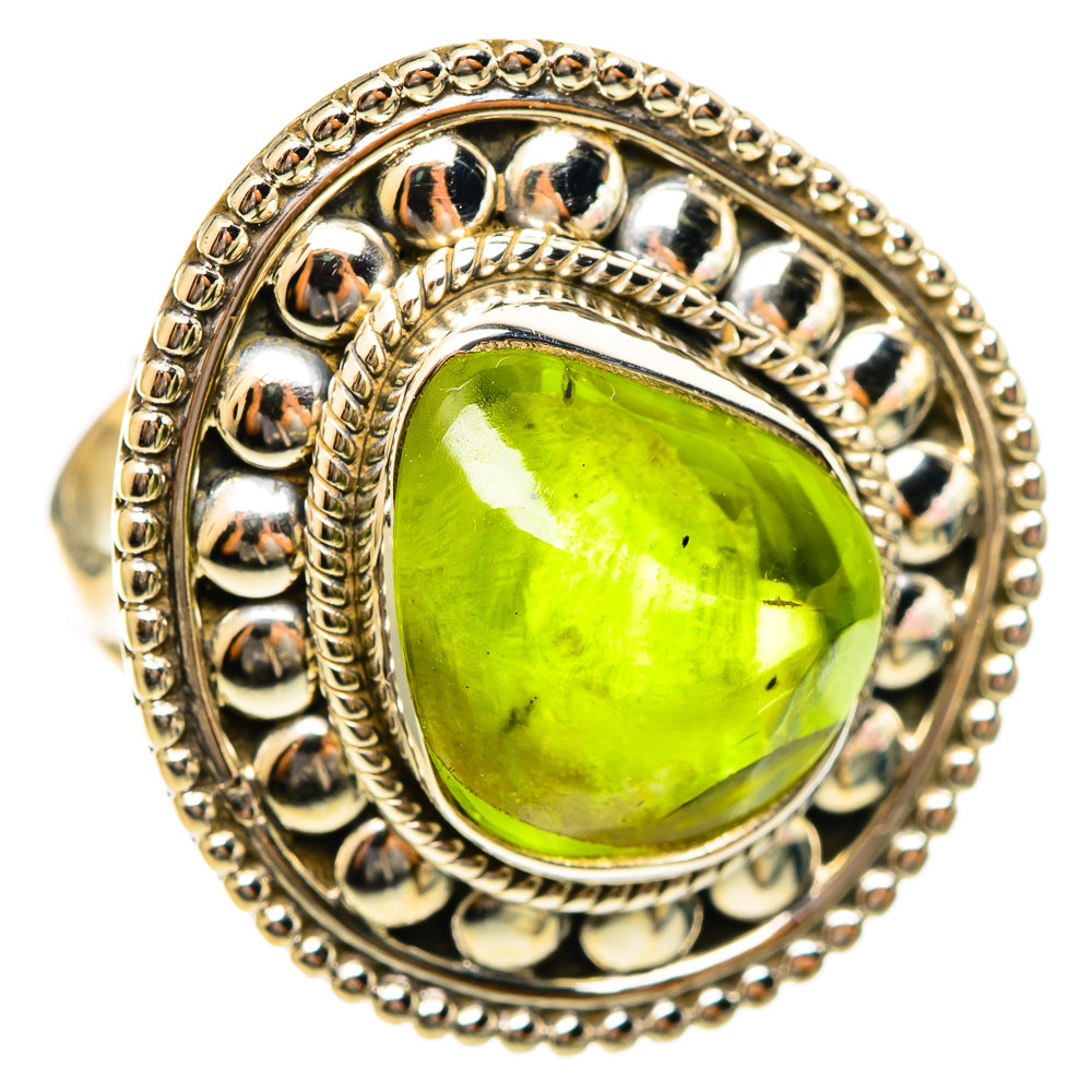 Peridot Rings handcrafted by Anasilvercos - RING114576 - Photo 2