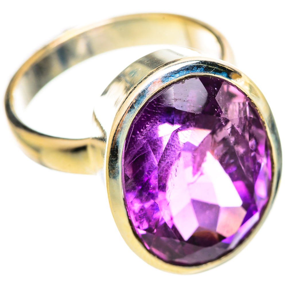 Amethyst Rings handcrafted by Anasilvercos - RING114582 - Photo 2