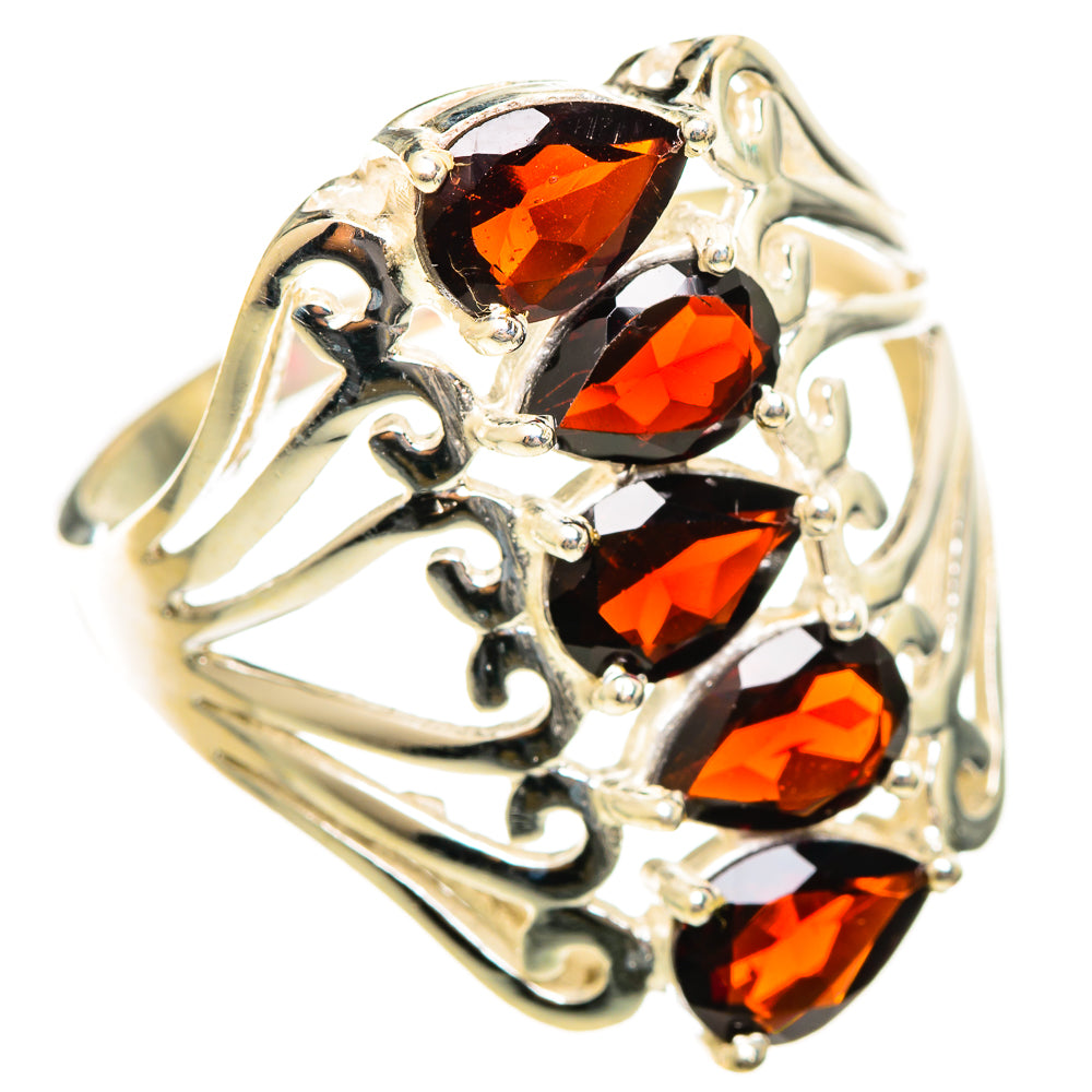 Garnet Rings handcrafted by Anasilvercos - RING114598 - Photo 2