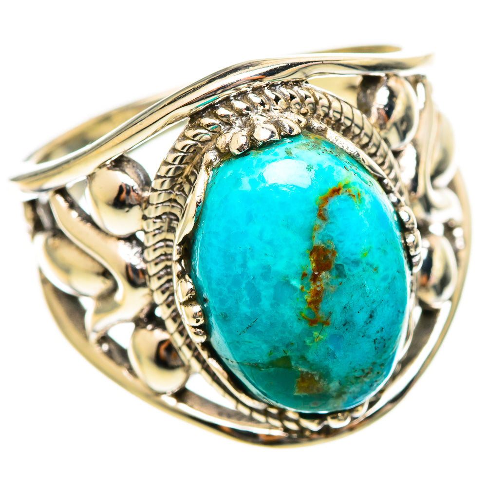 Chrysocolla Rings handcrafted by Anasilvercos - RING114606 - Photo 2