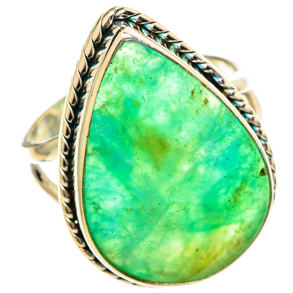 Peruvian Opal Rings handcrafted by Anasilvercos - RING114609 - Photo 2