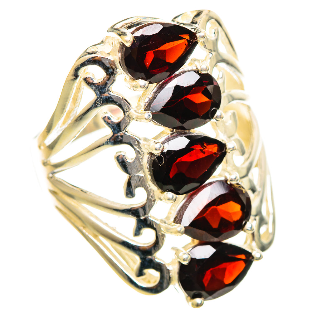 Garnet Rings handcrafted by Anasilvercos - RING114615 - Photo 2