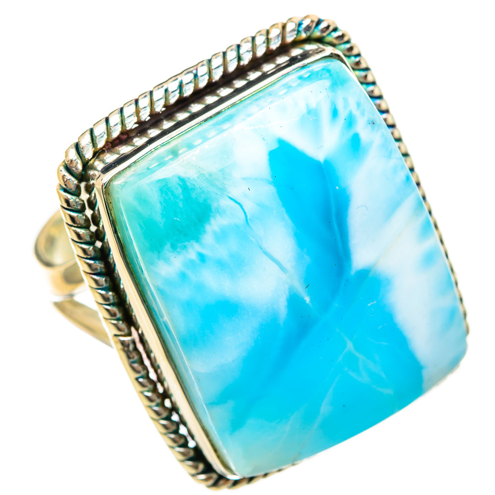 Larimar Rings handcrafted by Anasilvercos - RING114655 - Photo 2