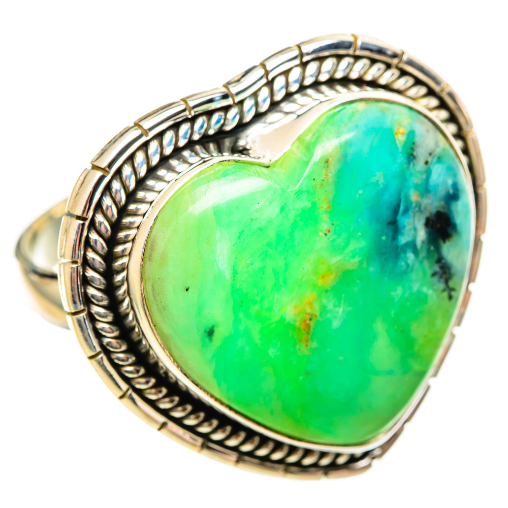 Peruvian Opal Rings handcrafted by Anasilvercos - RING114657 - Photo 2
