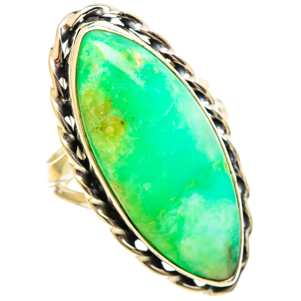 Peruvian Opal Rings handcrafted by Anasilvercos - RING114661 - Photo 2