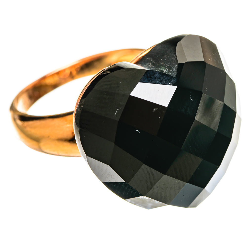 Black Onyx Rings handcrafted by Anasilvercos - RING114664 - Photo 2