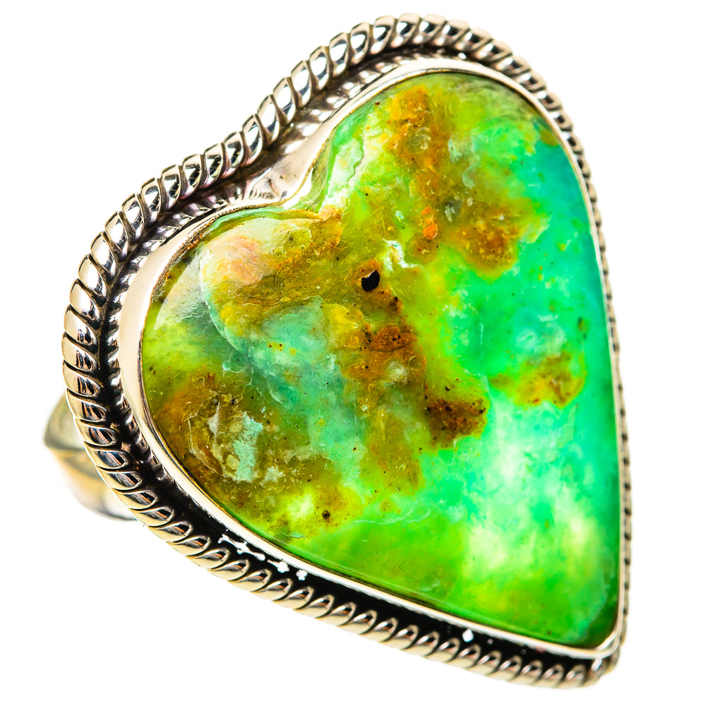 Peruvian Opal Rings handcrafted by Anasilvercos - RING114671 - Photo 2