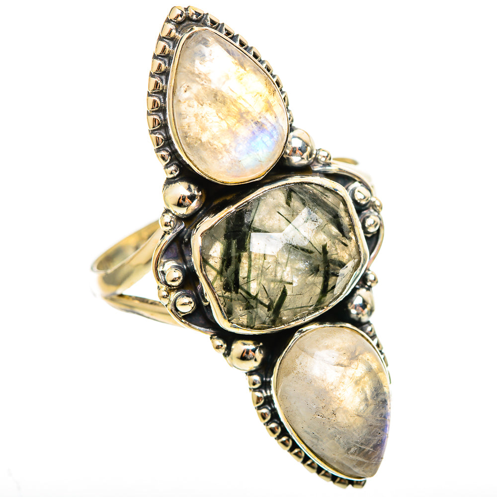 Tourmalinated Quartz Rings handcrafted by Anasilvercos - RING114672 - Photo 2