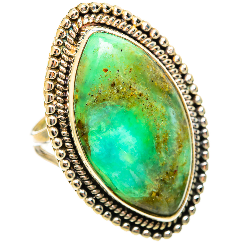 Peruvian Opal Rings handcrafted by Anasilvercos - RING114693 - Photo 2
