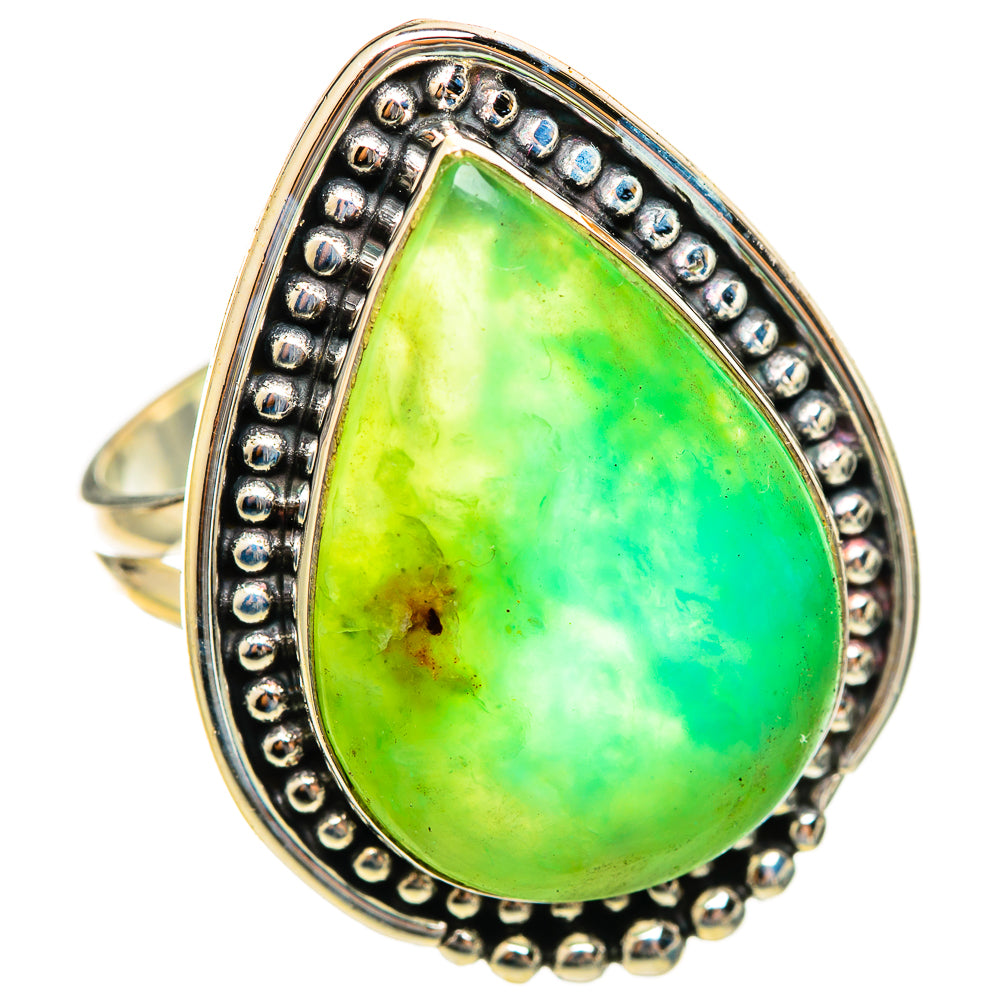 Peruvian Opal Rings handcrafted by Anasilvercos - RING114695 - Photo 2