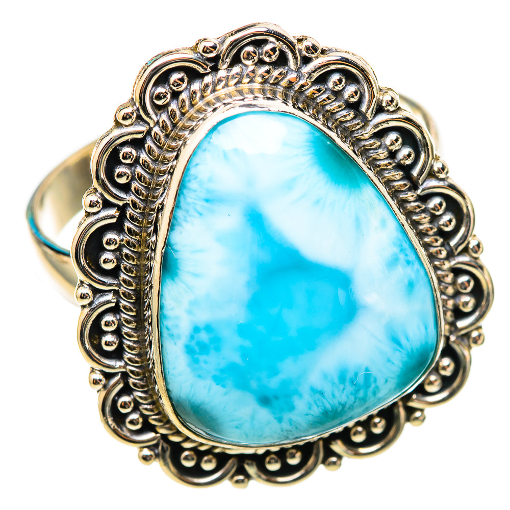 Larimar Rings handcrafted by Anasilvercos - RING114696 - Photo 2