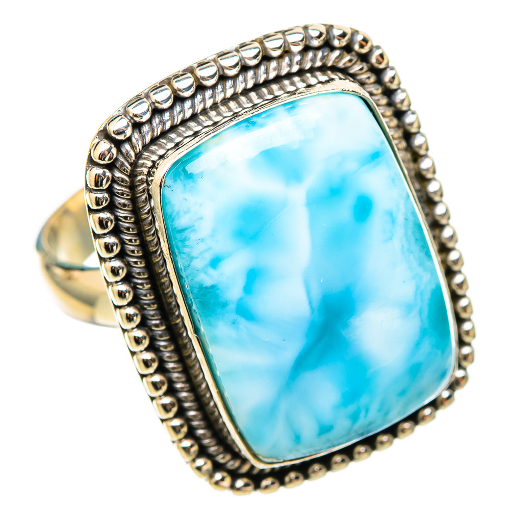 Larimar Rings handcrafted by Anasilvercos - RING114698 - Photo 2