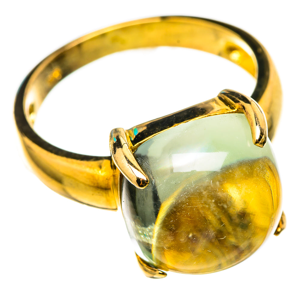 Prehnite Rings handcrafted by Anasilvercos - RING114700 - Photo 2