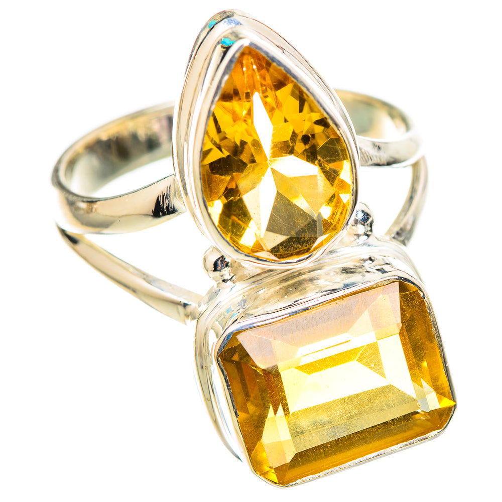 Citrine Rings handcrafted by Anasilvercos - RING114704 - Photo 2