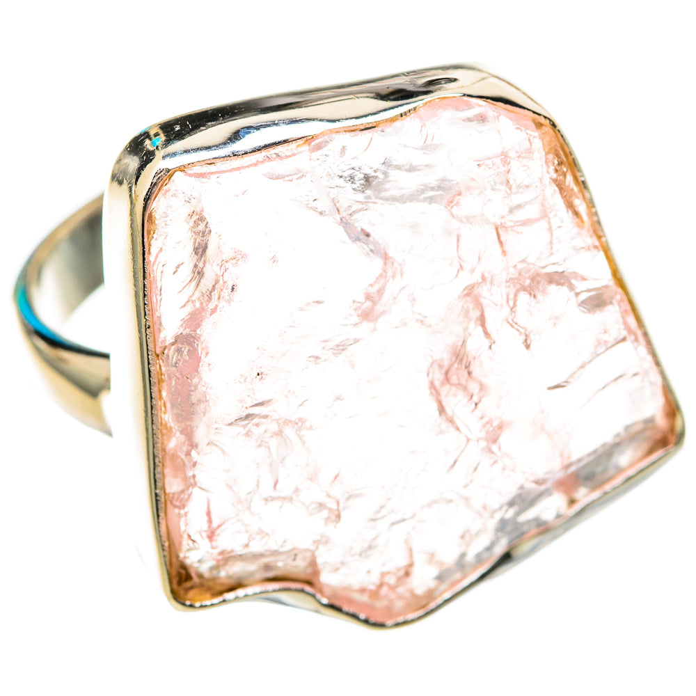 Rose Quartz Rings handcrafted by Anasilvercos - RING114707 - Photo 2