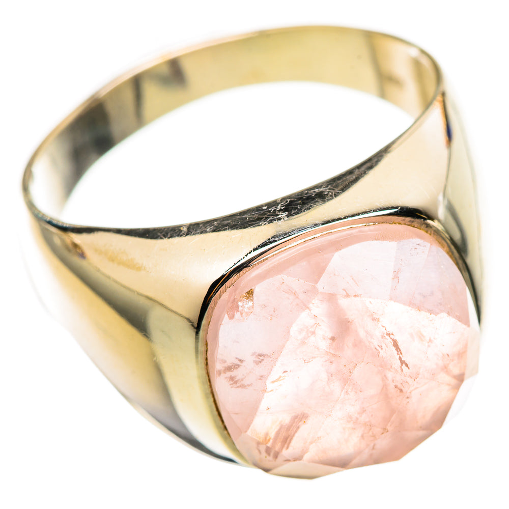 Rose Quartz Rings handcrafted by Anasilvercos - RING114730 - Photo 2