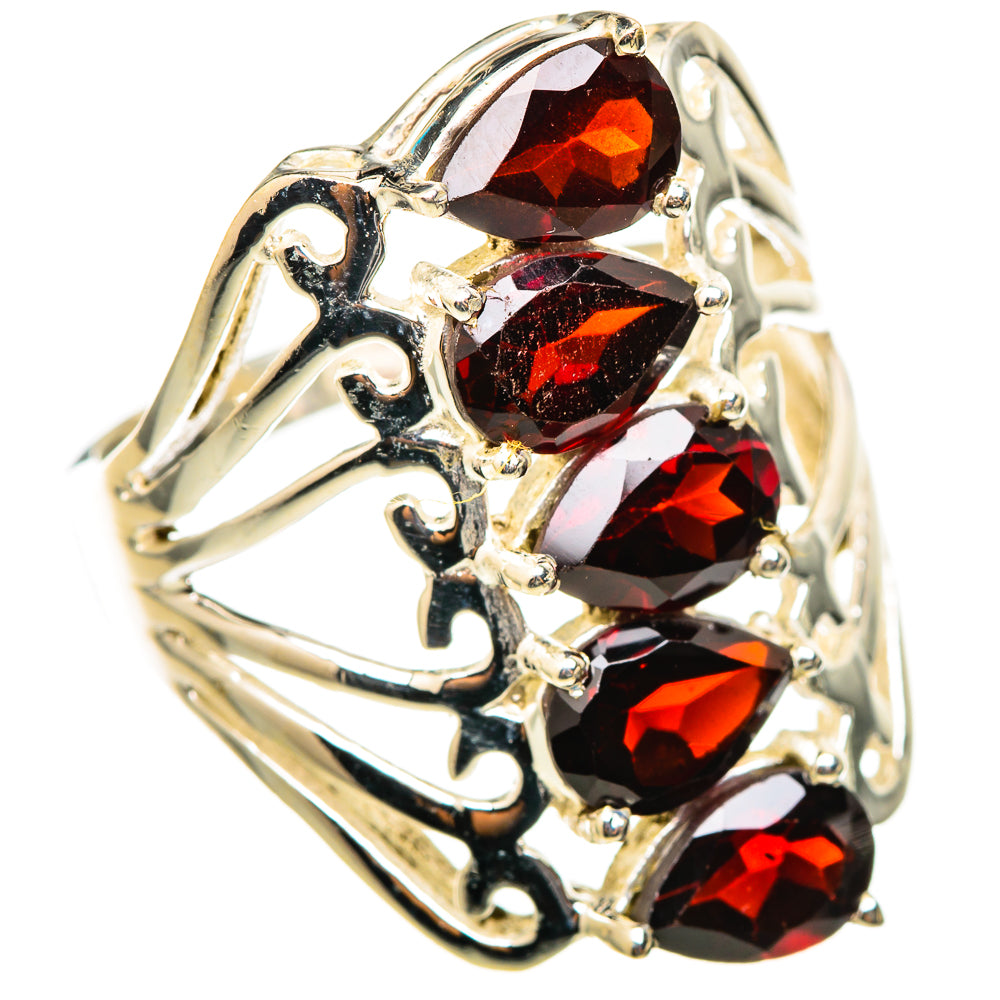 Garnet Rings handcrafted by Anasilvercos - RING114733 - Photo 2
