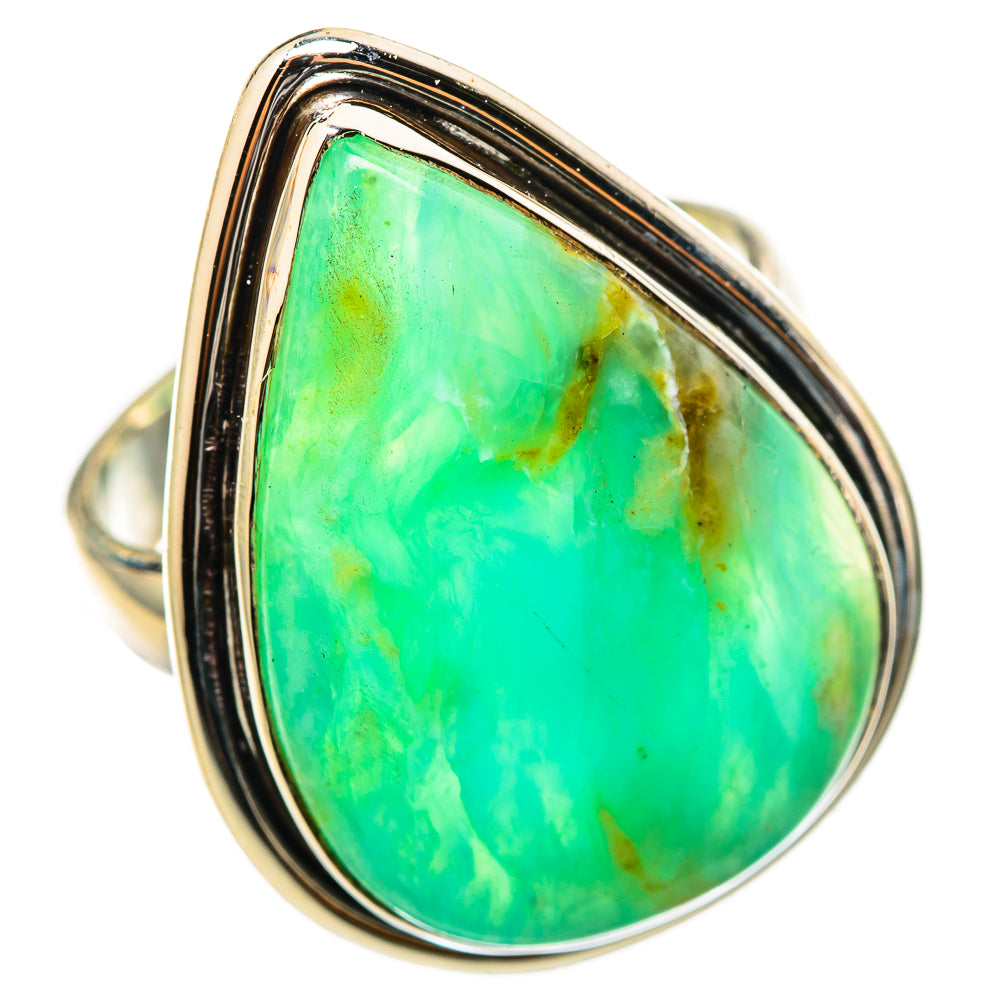 Peruvian Opal Rings handcrafted by Anasilvercos - RING114777 - Photo 2