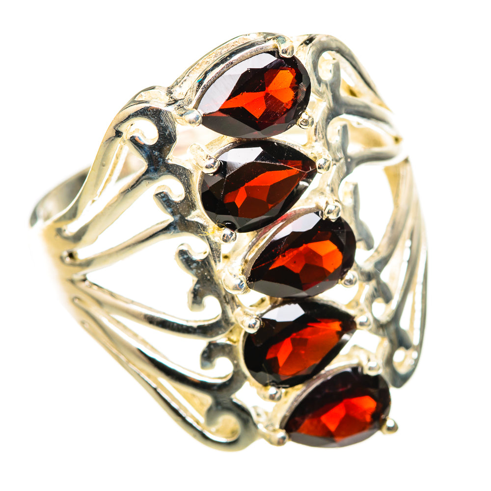 Garnet Rings handcrafted by Anasilvercos - RING114782 - Photo 2