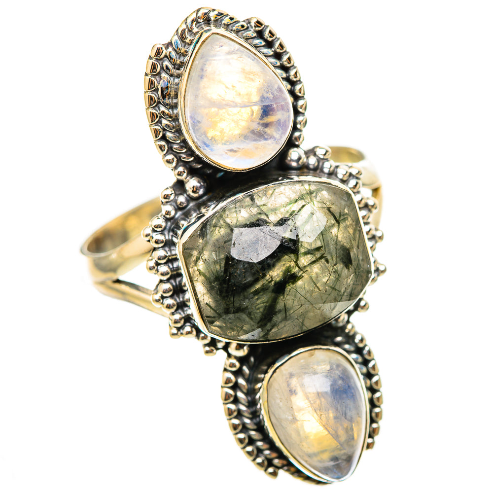 Tourmalinated Quartz Rings handcrafted by Anasilvercos - RING114810 - Photo 2