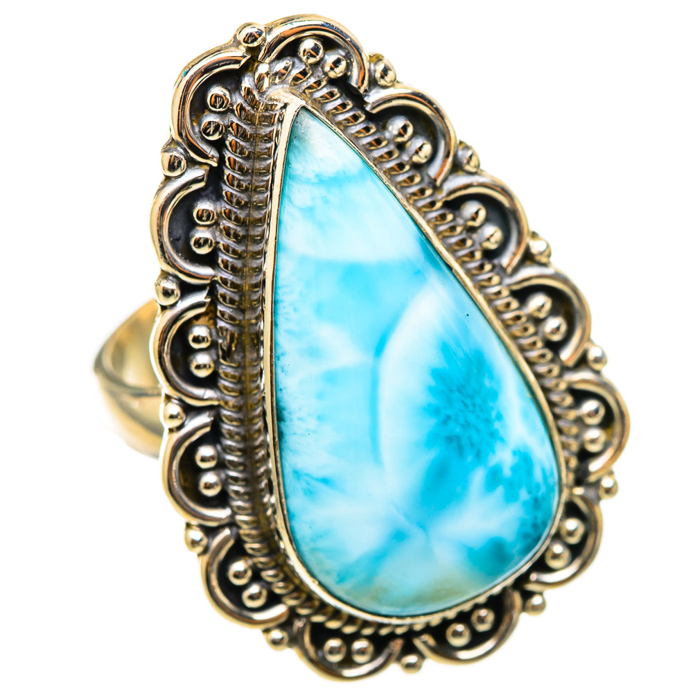 Larimar Rings handcrafted by Anasilvercos - RING114820 - Photo 2
