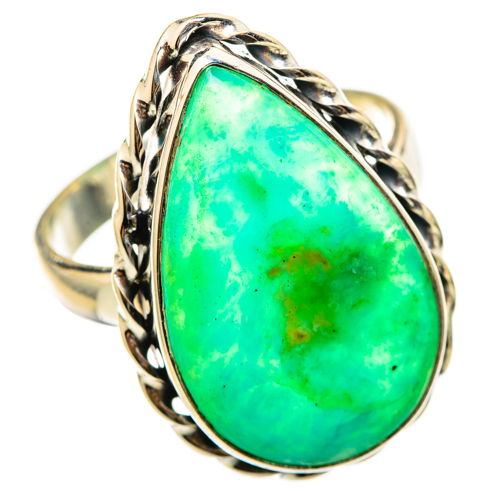 Peruvian Opal Rings handcrafted by Anasilvercos - RING114822 - Photo 2