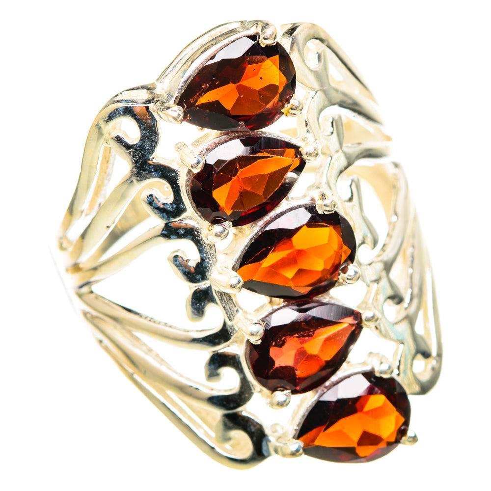 Garnet Rings handcrafted by Anasilvercos - RING114829 - Photo 2