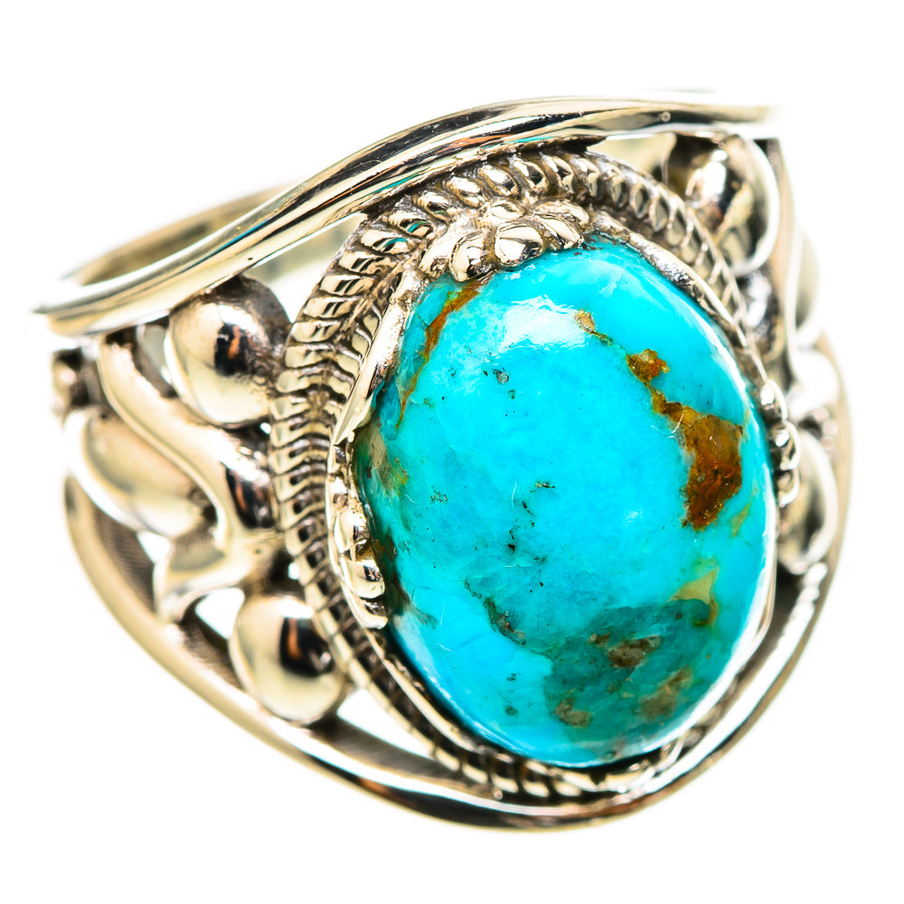 Chrysocolla Rings handcrafted by Anasilvercos - RING114843 - Photo 2