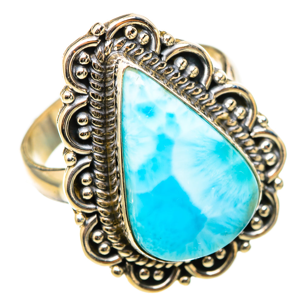 Larimar Rings handcrafted by Anasilvercos - RING114844 - Photo 2