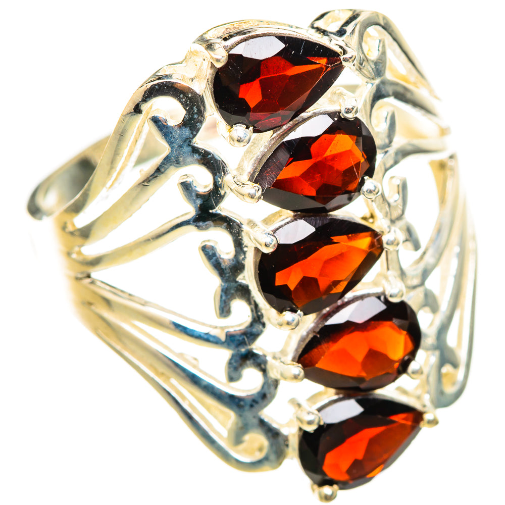 Garnet Rings handcrafted by Anasilvercos - RING114873 - Photo 2