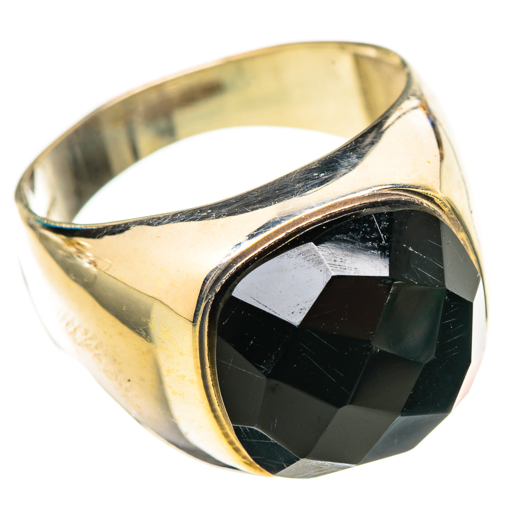 Black Onyx Rings handcrafted by Anasilvercos - RING114879 - Photo 2