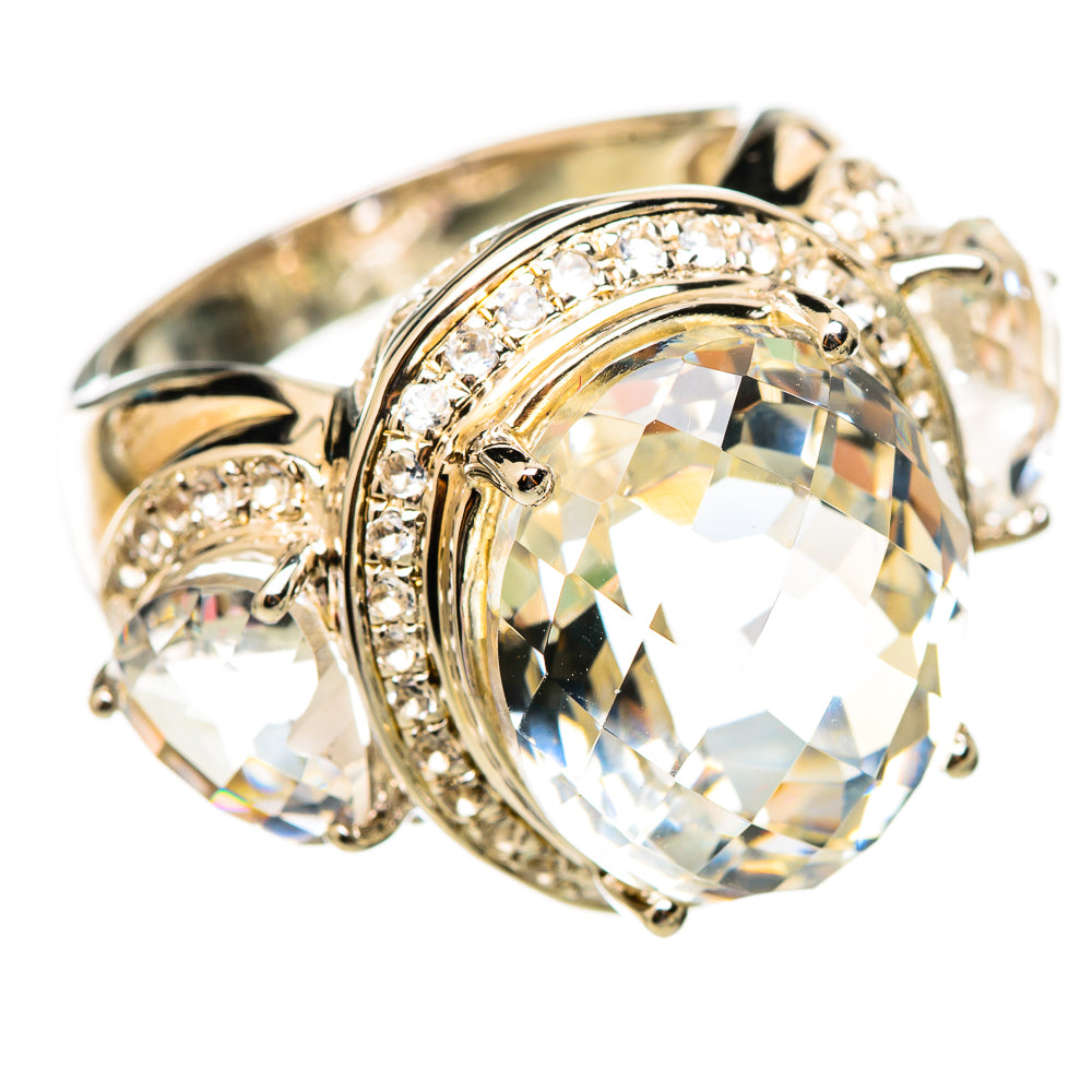 White Quartz Rings handcrafted by Anasilvercos - RING114898 - Photo 2