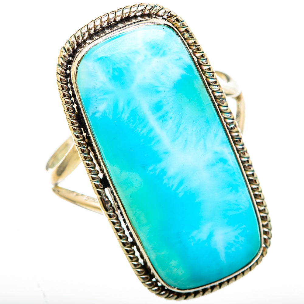 Larimar Rings handcrafted by Anasilvercos - RING114908 - Photo 2