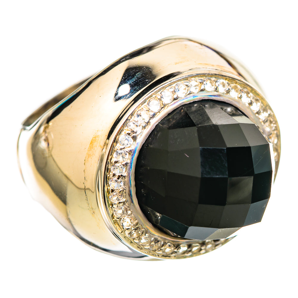 Black Onyx Rings handcrafted by Anasilvercos - RING114915 - Photo 2