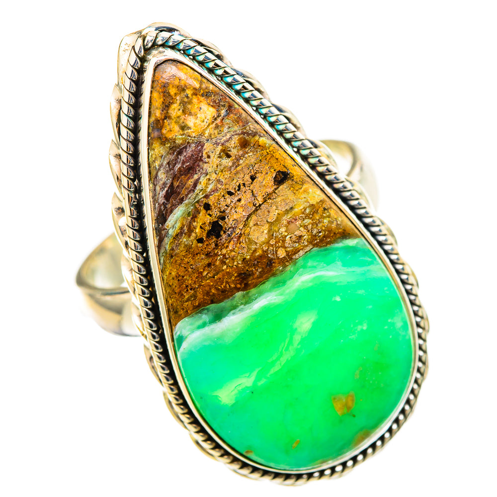 Peruvian Opal Rings handcrafted by Anasilvercos - RING114943 - Photo 2