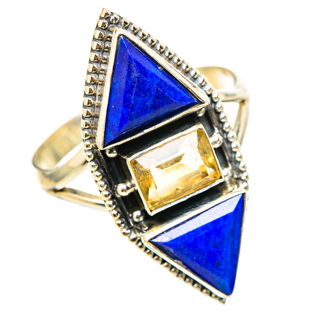 Lapis Lazuli Rings handcrafted by Anasilvercos - RING114967 - Photo 2