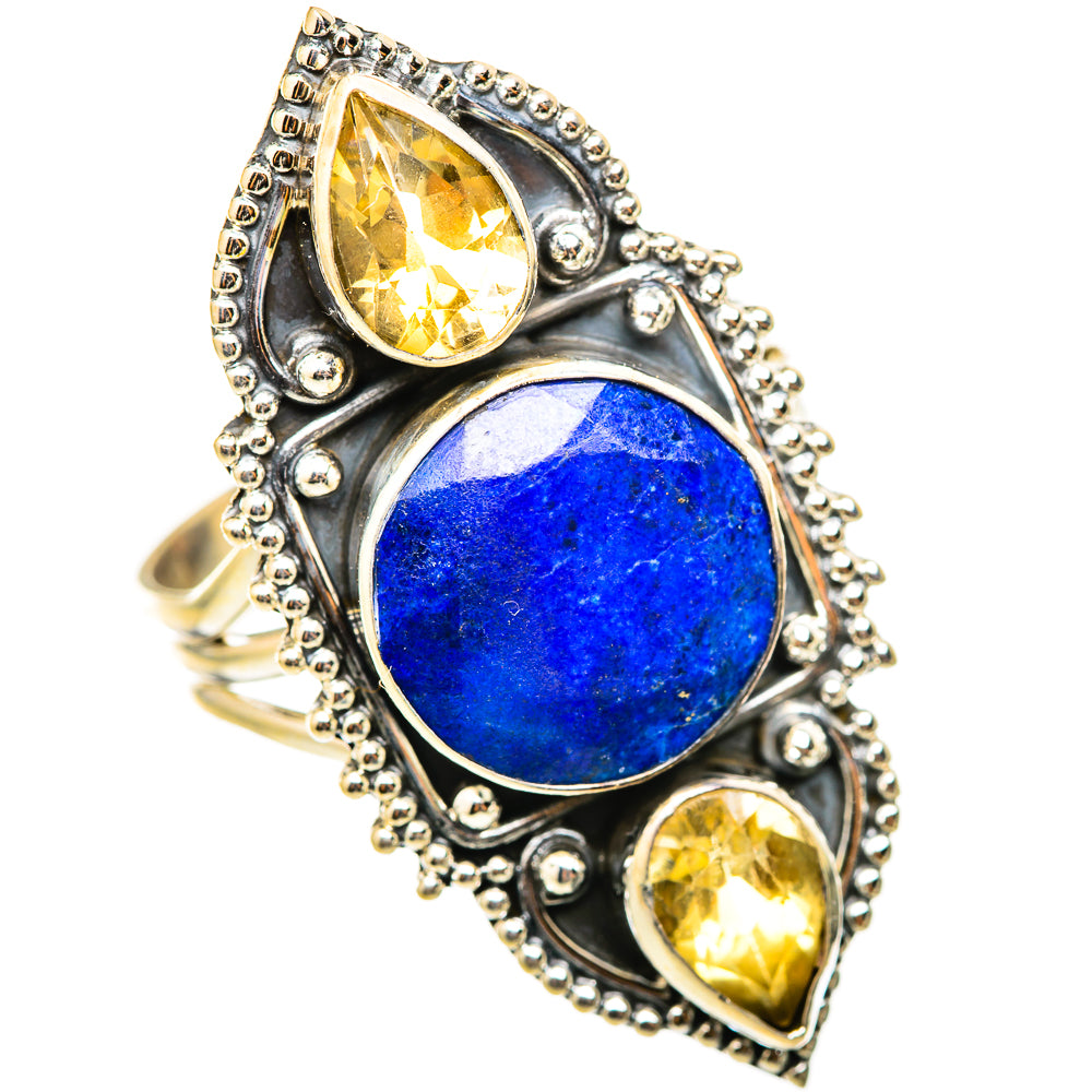 Lapis Lazuli Rings handcrafted by Anasilvercos - RING114984 - Photo 2