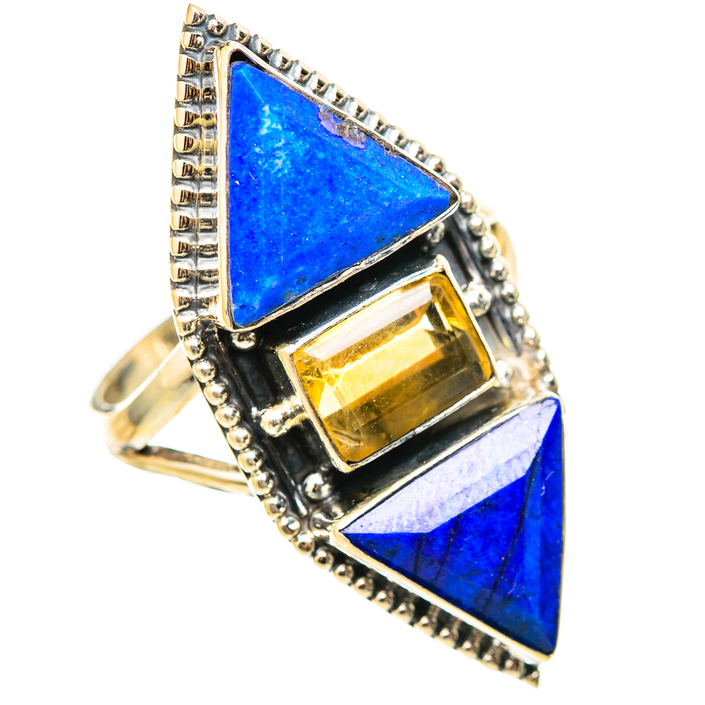 Lapis Lazuli Rings handcrafted by Anasilvercos - RING114985 - Photo 2