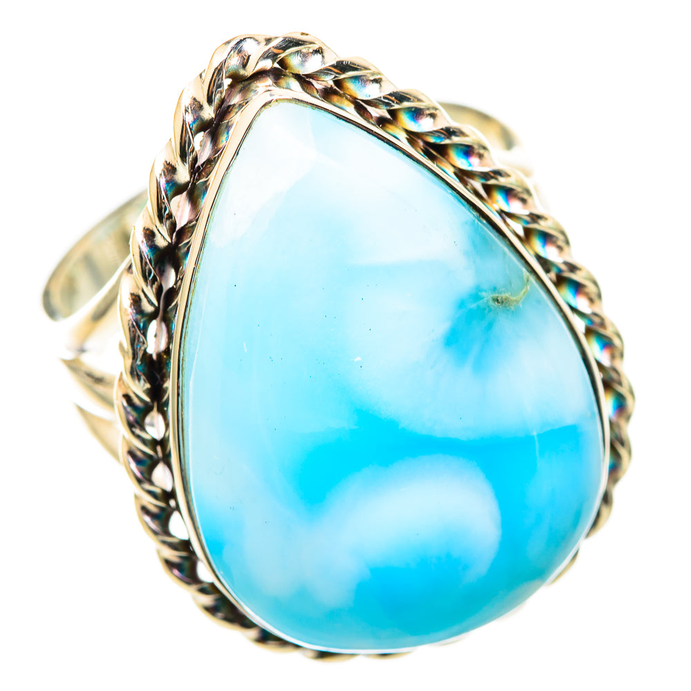 Larimar Rings handcrafted by Anasilvercos - RING114986 - Photo 2