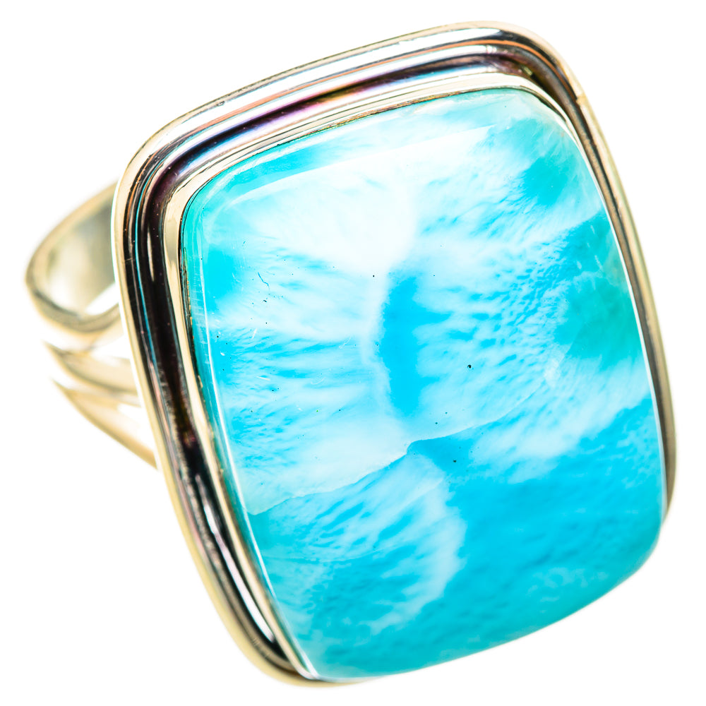 Larimar Rings handcrafted by Anasilvercos - RING114989 - Photo 2