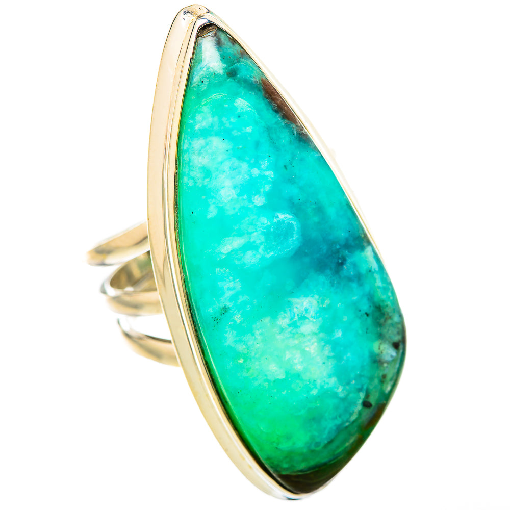 Peruvian Opal Rings handcrafted by Anasilvercos - RING114993 - Photo 2