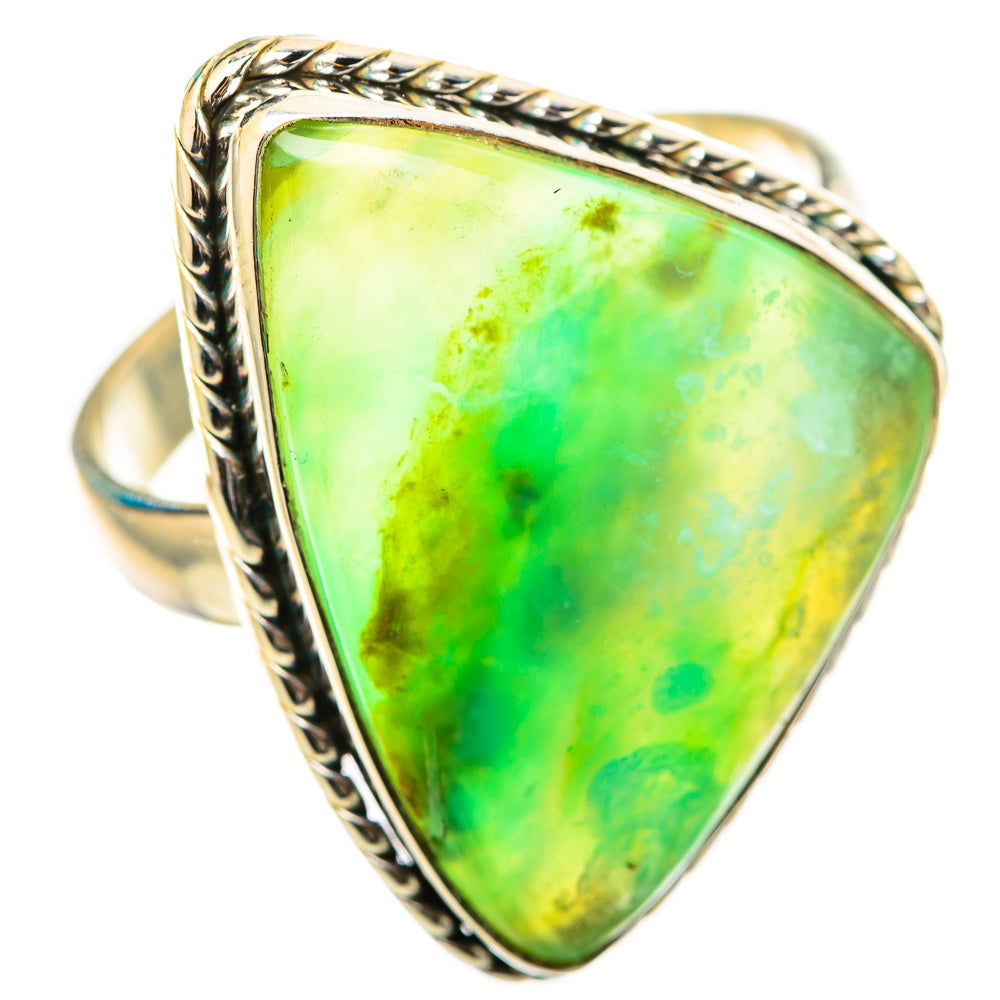Peruvian Opal Rings handcrafted by Anasilvercos - RING114994 - Photo 2