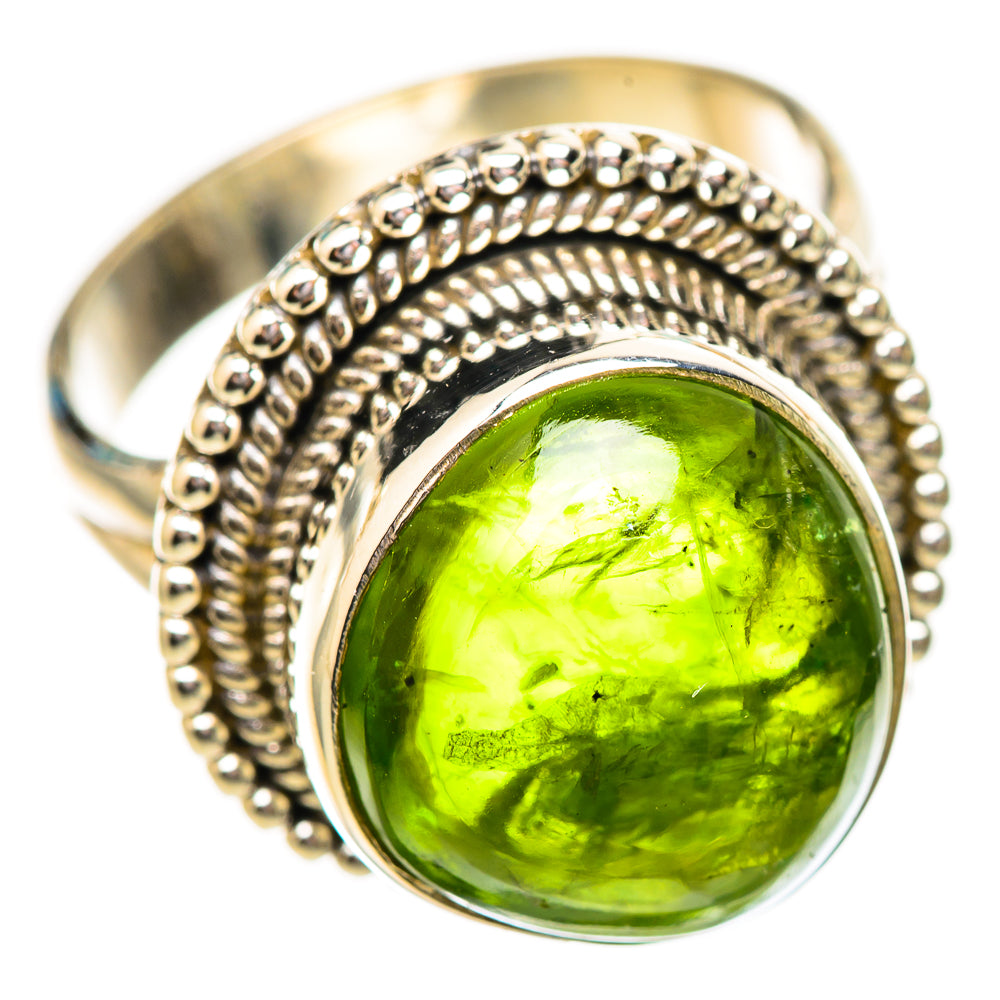 Peridot Rings handcrafted by Anasilvercos - RING115001 - Photo 2