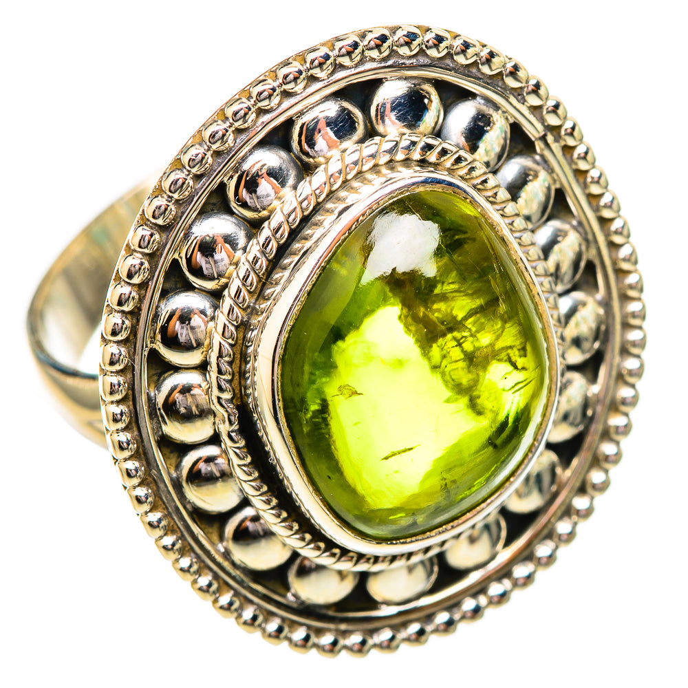 Peridot Rings handcrafted by Anasilvercos - RING115002 - Photo 2
