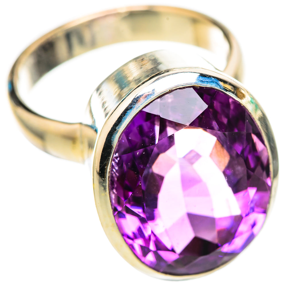 Amethyst Rings handcrafted by Anasilvercos - RING115012 - Photo 2