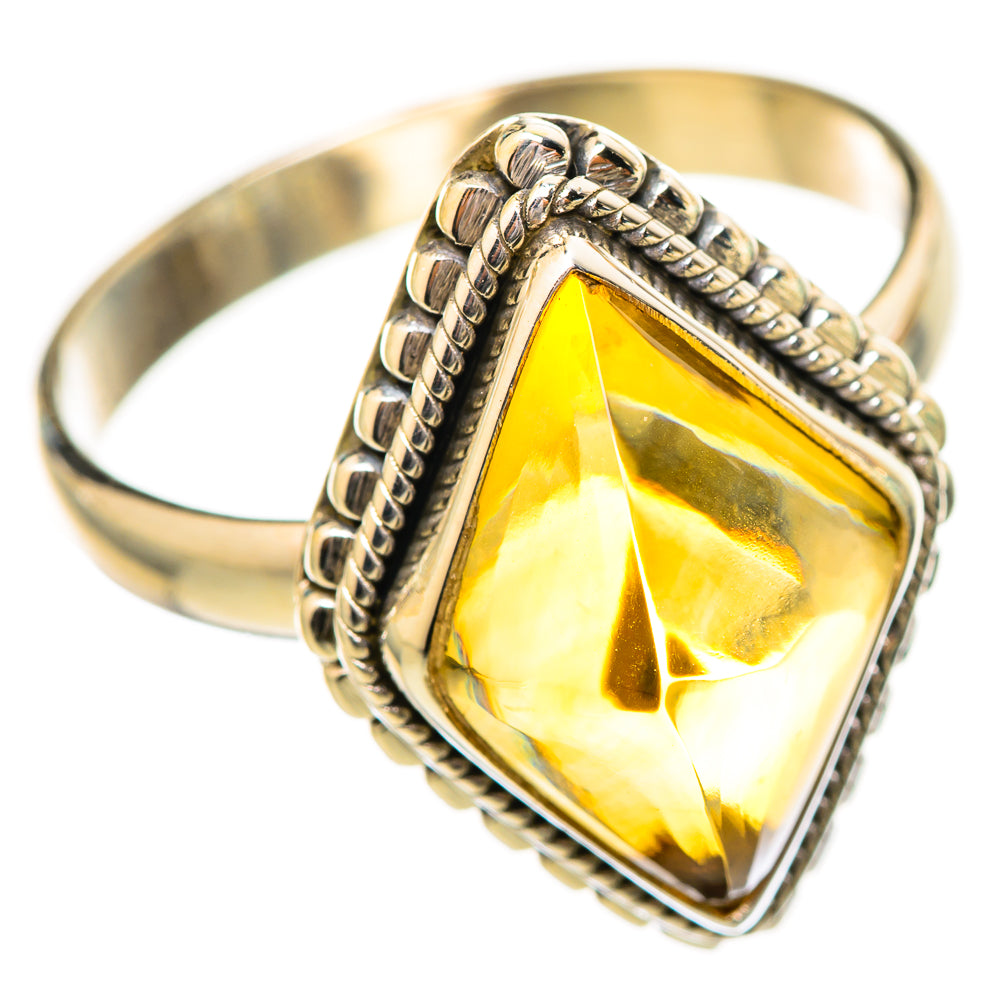 Citrine Rings handcrafted by Anasilvercos - RING115031 - Photo 2