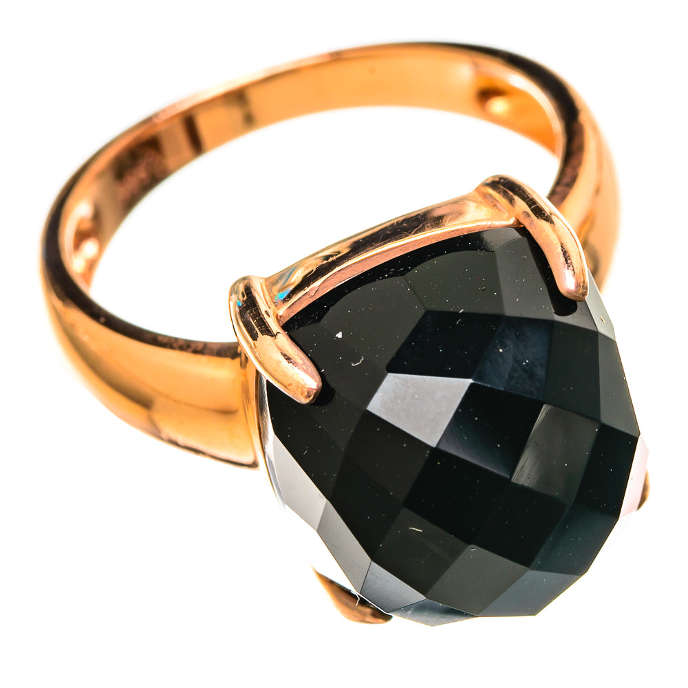 Black Onyx Rings handcrafted by Anasilvercos - RING115040 - Photo 2