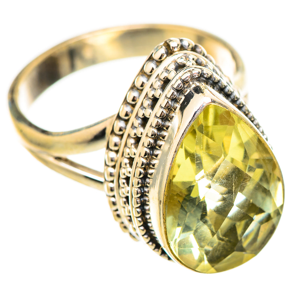 Citrine Rings handcrafted by Anasilvercos - RING115045 - Photo 2
