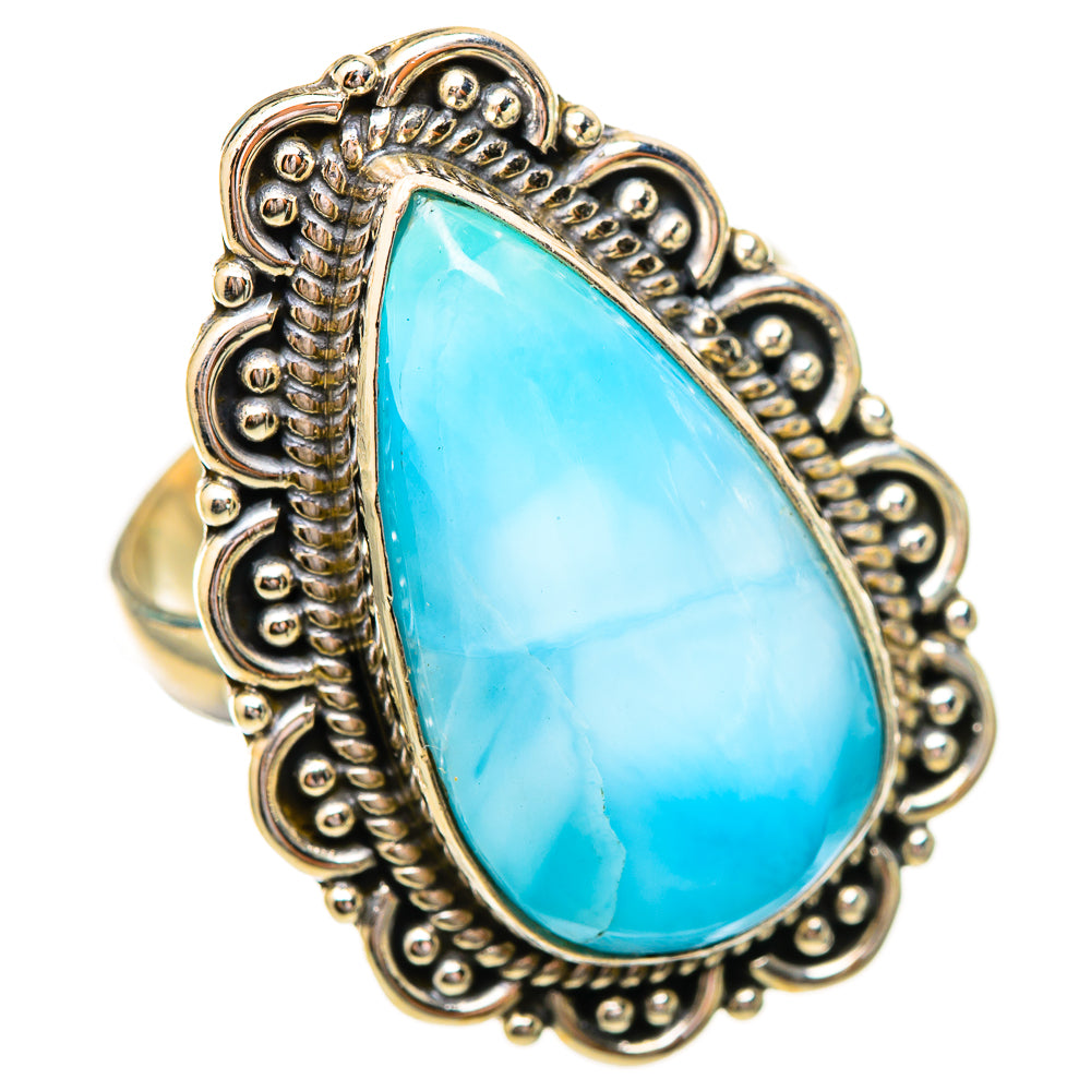 Larimar Rings handcrafted by Anasilvercos - RING115049 - Photo 2