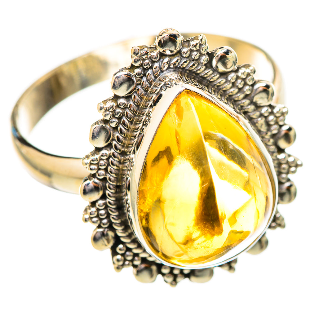 Citrine Rings handcrafted by Anasilvercos - RING115057 - Photo 2
